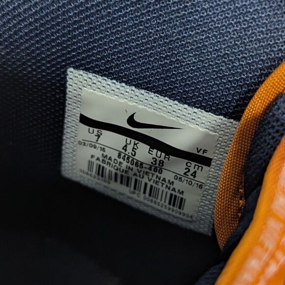 Nike Air Force 1 Hi PRM Suede Dynamic Pink High Top Sneakers in Blue 7 - Picture 9 of 9